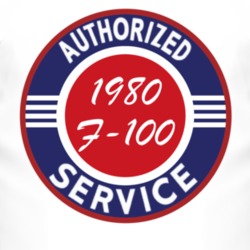 Authorized Service 1980 F-100 T Shirt