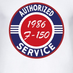 Authorized Service 1986 F-150 T Shirt