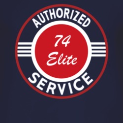 Authorized Service 1974 Elite Dark T Shirt