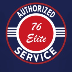 Authorized Service 1976 Elite Dark T Shirt