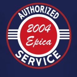 Authorized Service 2004 Chevy Epica Dark T Shirt