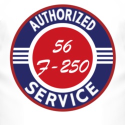 Authorized Service 1956 F-250 T Shirt