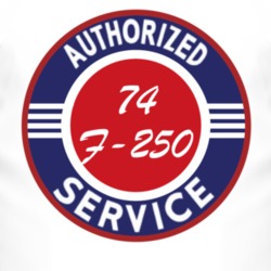 Authorized Service 1974 F-250 T Shirt