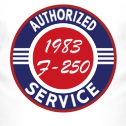 Authorized Service 1983 F-250 T Shirt