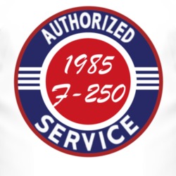 Authorized Service 1985 F-250 T Shirt
