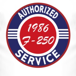 Authorized Service 1986 F-250 T Shirt