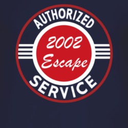 Authorized Service 2002 Escape Dark T Shirt