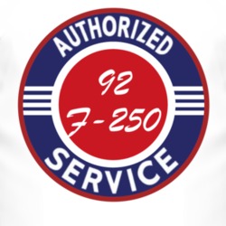 Authorized Service 1992 F-250 T Shirt