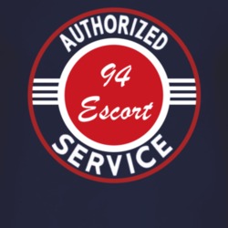 Authorized Service 1994 Escort Dark T Shirt