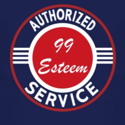 Authorized Service 1999 Chevy Esteem Dark T Shirt