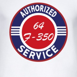 Authorized Service 1964 F-350 T Shirt