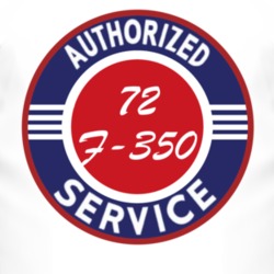 Authorized Service 1972 F-350 T Shirt