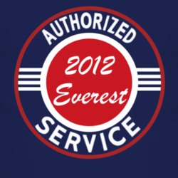 Authorized Service 2012 Everest Dark T Shirt