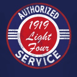 Authorized Service 1919 Studebaker Light Four Distressed Look Dark T S