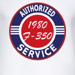 Authorized Service 1980 F-350 T Shirt
