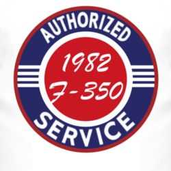 Authorized Service 1982 F-350 T Shirt