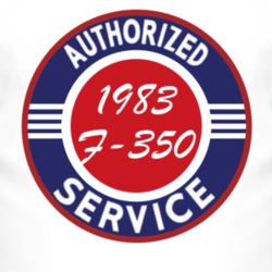 Authorized Service 1983 F-350 T Shirt