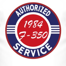 Authorized Service 1984 F-350 T Shirt