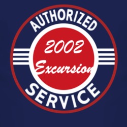 Authorized Service 2002 Excursion Dark T Shirt
