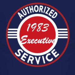 Authorized Service 1983 Chrysler Executive Dark T Shirt
