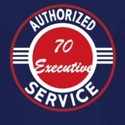 Authorized Service 1970 Executive Dark T Shirt