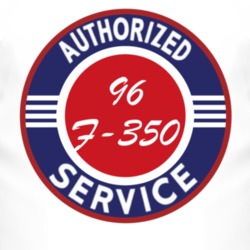 Authorized Service 1996 F-350 T Shirt