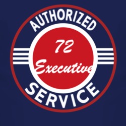 Authorized Service 1972 Executive Dark T Shirt