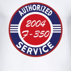 Authorized Service 2004 F-350 T Shirt