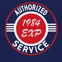 Authorized Service 1984 EXP Dark T Shirt