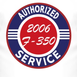 Authorized Service 2006 F-350 T Shirt
