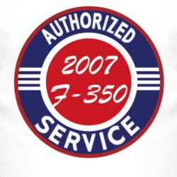 Authorized Service 2007 F-350 T Shirt