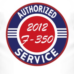 Authorized Service 2012 F-350 T Shirt