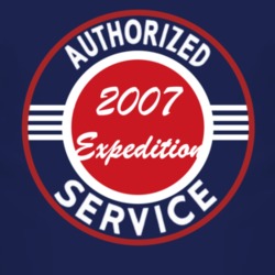 Authorized Service 2007 Expedition Dark T Shirt