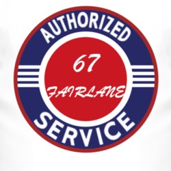 Authorized Service 1967  FAIRLANE T Shirt
