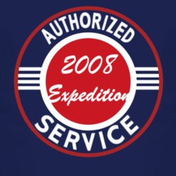 Authorized Service 2008 Expedition Dark T Shirt