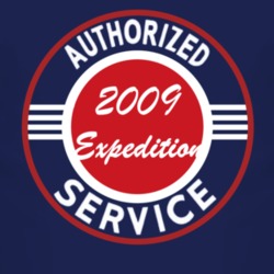 Authorized Service 2009 Expedition Dark T Shirt