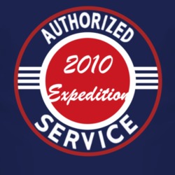 Authorized Service 2010 Expedition Dark T Shirt