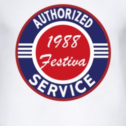 Authorized Service 1988 Festiva T Shirt
