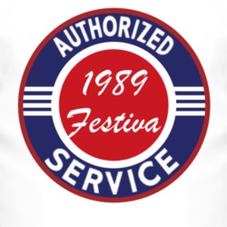 Authorized Service 1989 Festiva T Shirt