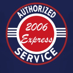 Authorized Service 2006 Chevy Express Dark T Shirt
