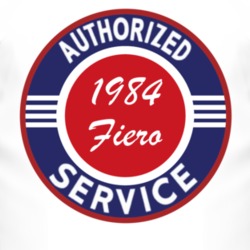 Authorized Service 1984 Pontiac Fiero T Shirt