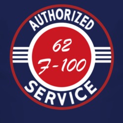 Authorized Service 1962 F-100 Dark T Shirt