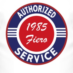 Authorized Service 1985 Pontiac Fiero T Shirt