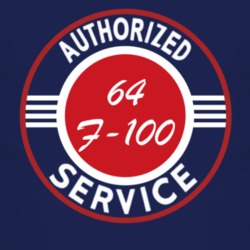 Authorized Service 1964 F-100 Dark T Shirt