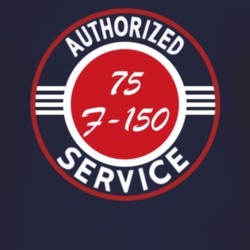 Authorized Service 1975 F-150 Dark T Shirt