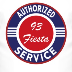 Authorized Service 1993 Fiesta T Shirt