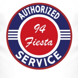 Authorized Service 1994 Fiesta T Shirt