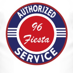 Authorized Service 1996 Fiesta T Shirt