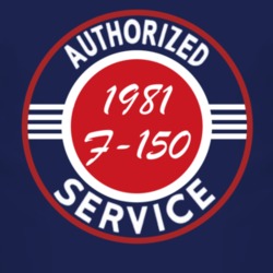 Authorized Service 1981 F-150 Dark T Shirt