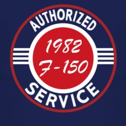 Authorized Service 1982 F-150 Dark T Shirt